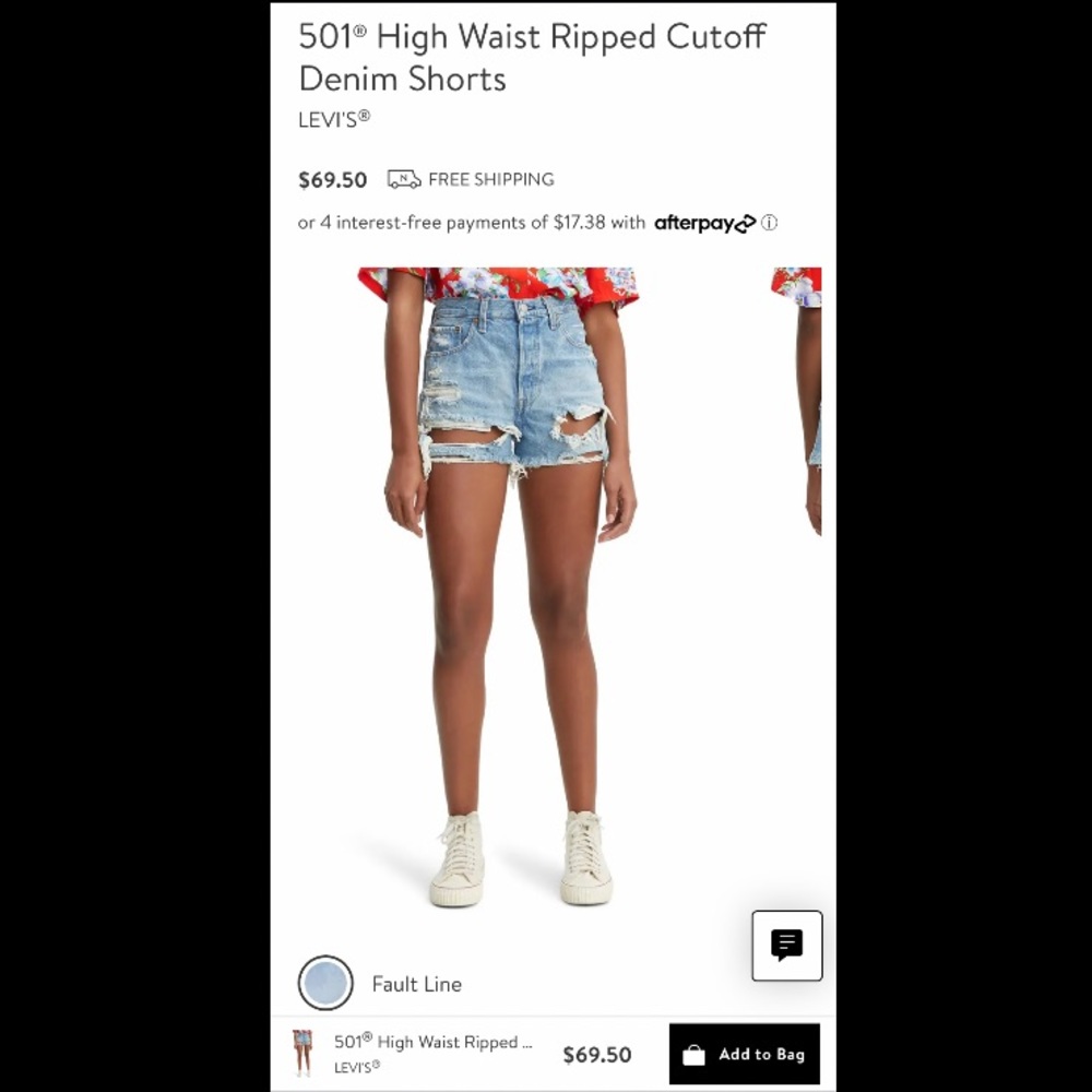 LEVI’S 501 Shorts